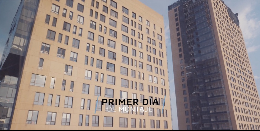 Primer día de montaje